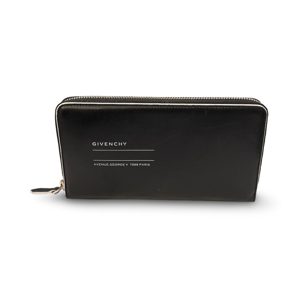 GIVENCHY
Leather Graphic Print Calfskin Zippy Zip around Wallet Authentic - Picture 12 of 17